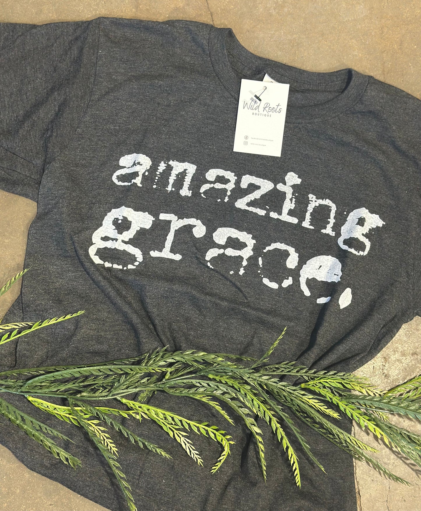 Amazing Grace Distress Print