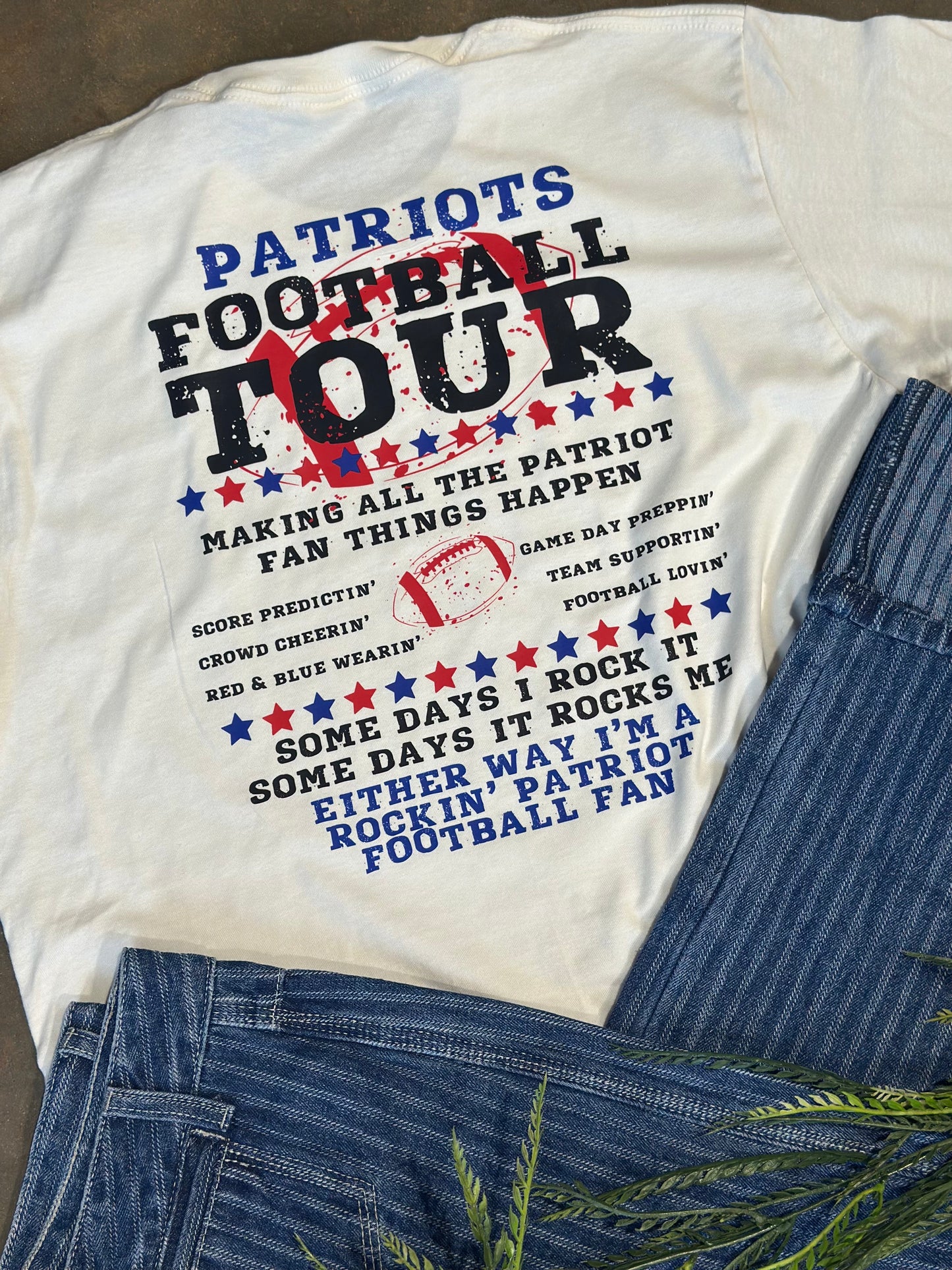 Football Tour Graphic Tee