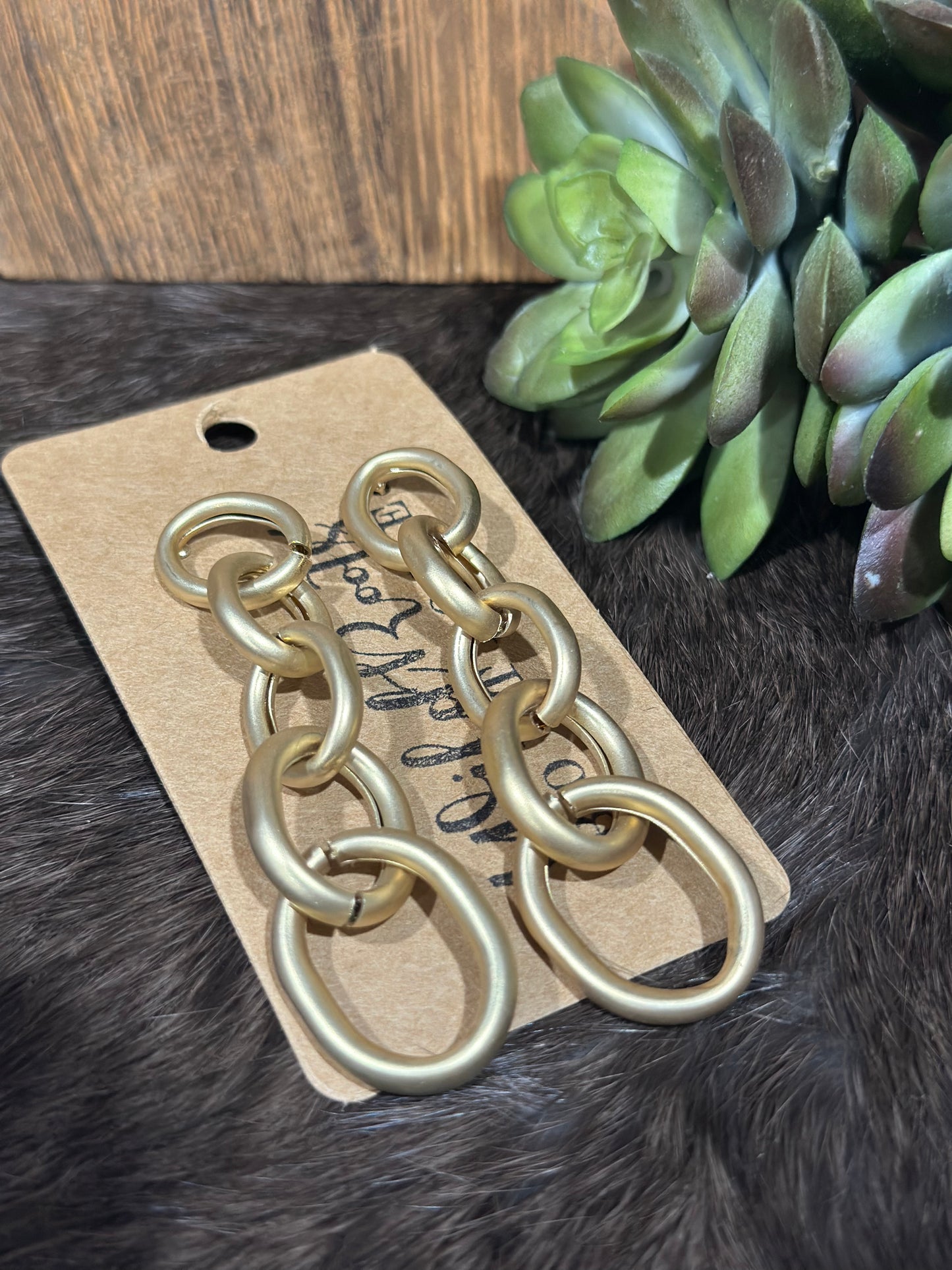 Chain Link Earrings