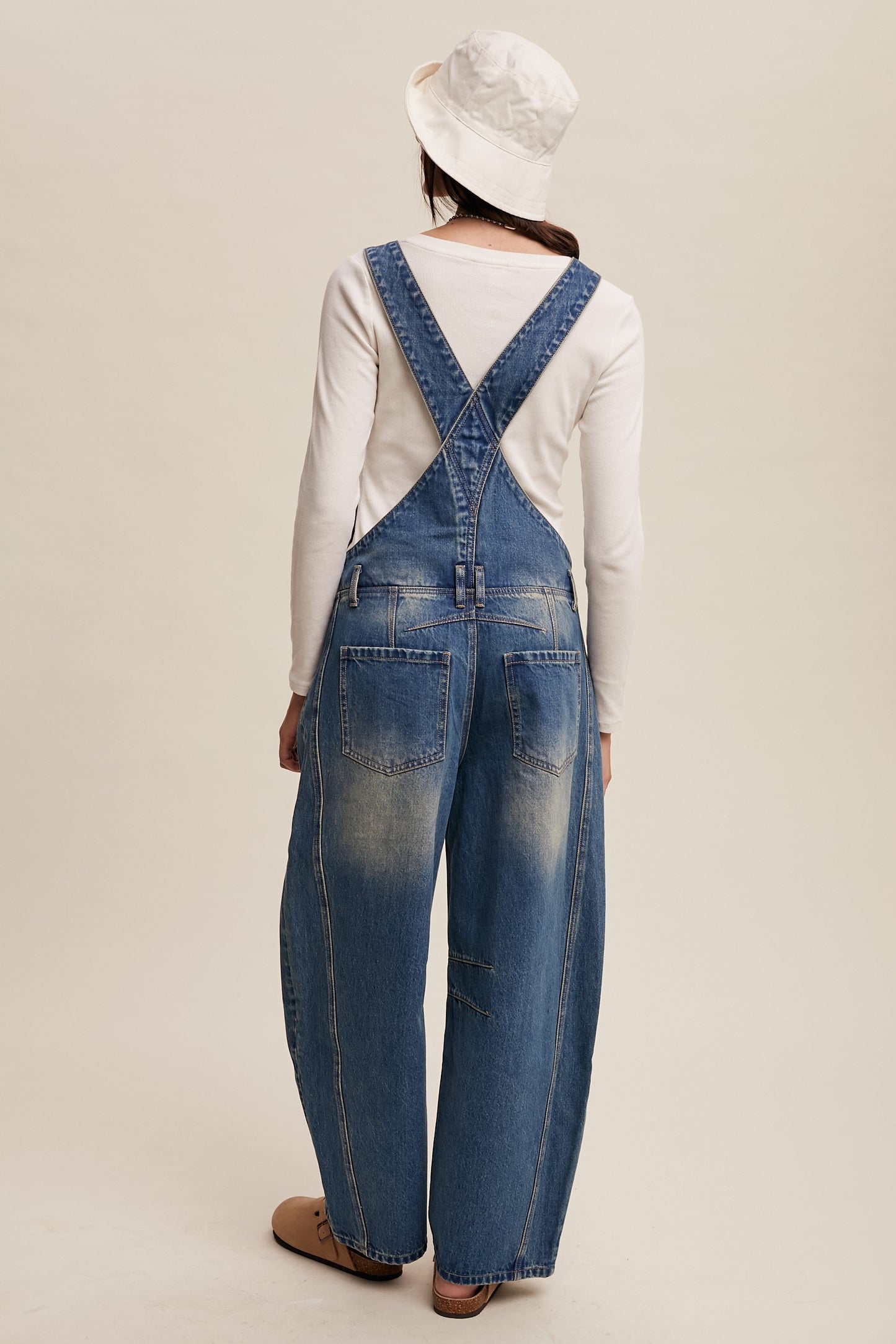 Andi Barrel Overalls