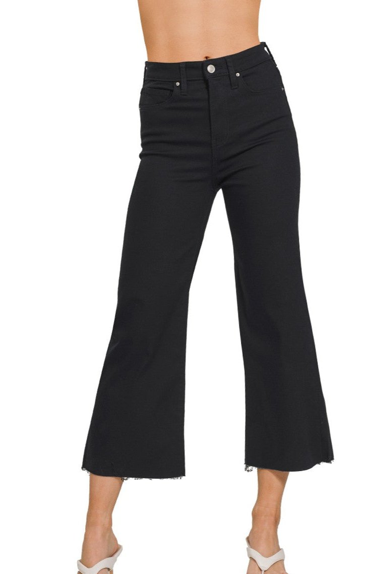 Cropped Color Denim