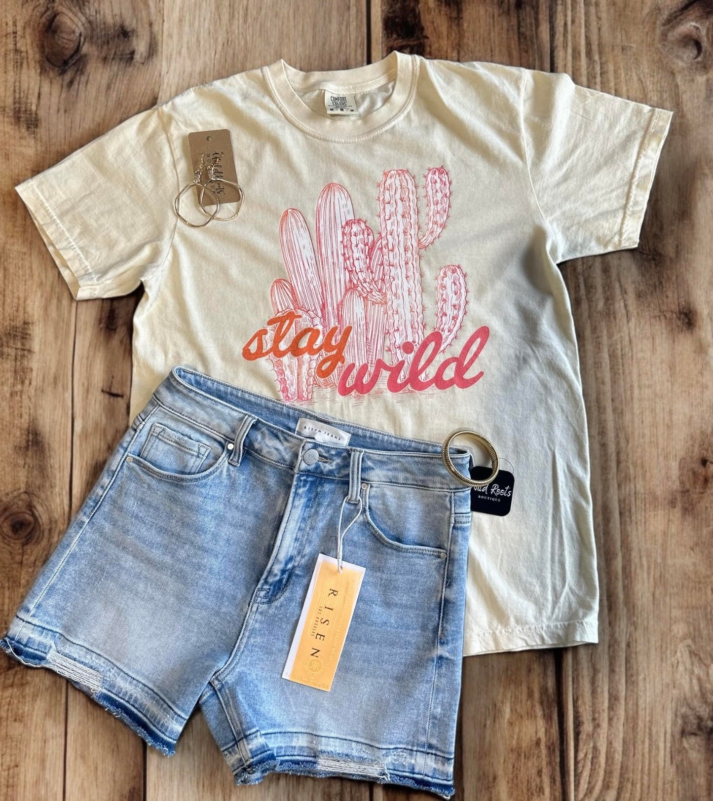 Stay Wild Cactus Graphic Tee