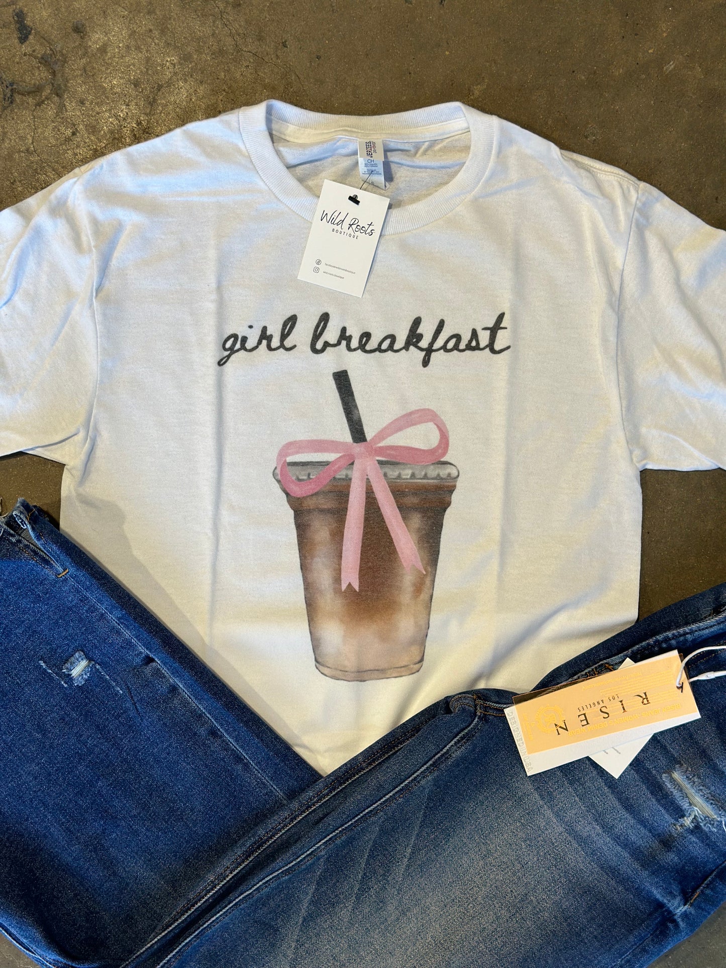 Girl Breakfast Tee