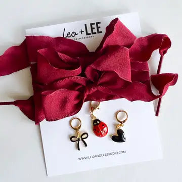 Solid Shoe Charms & Lace Sets