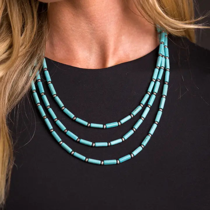 Three Strand Deluxe Necklace