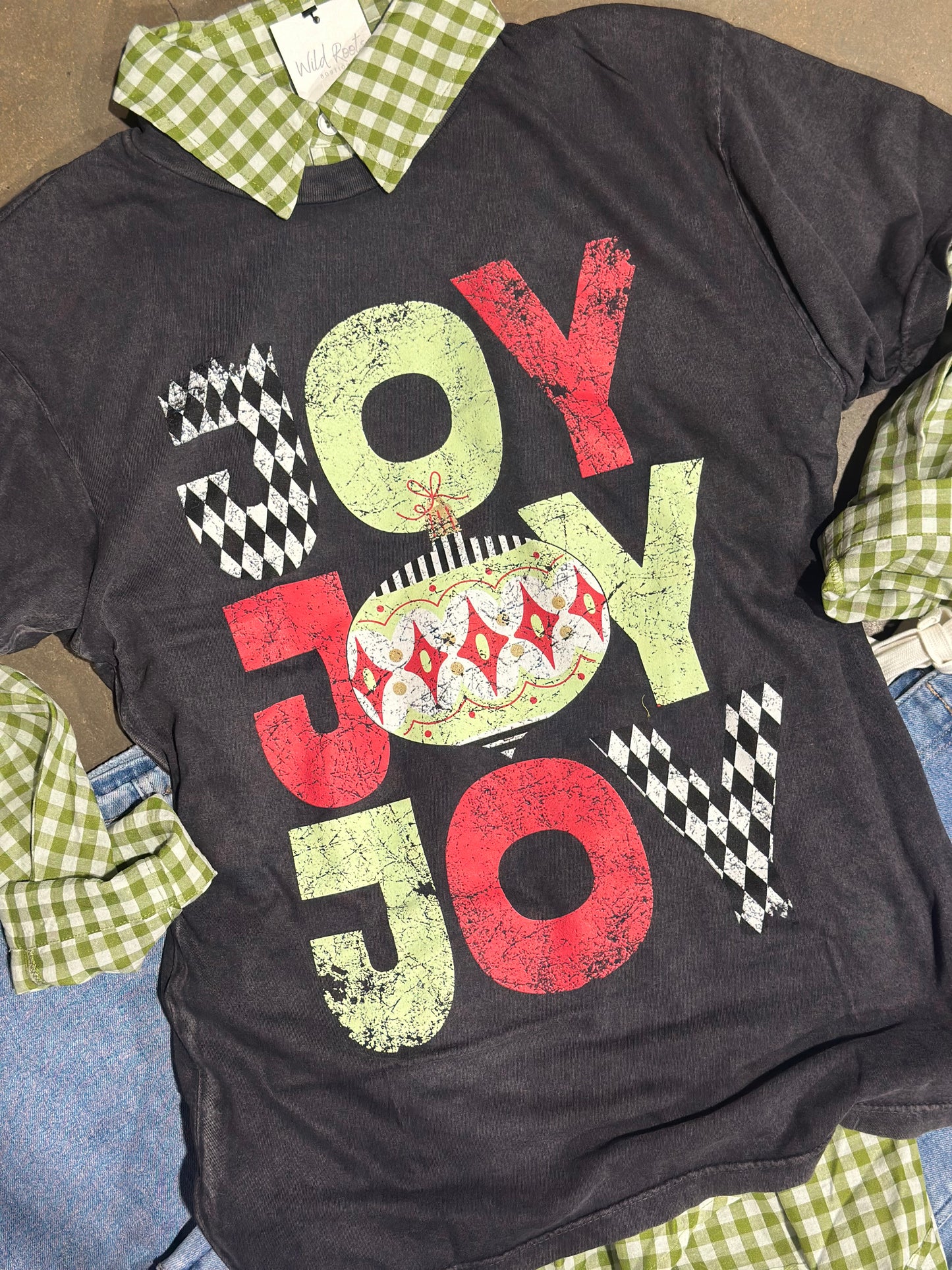 Joy Stacked Tee