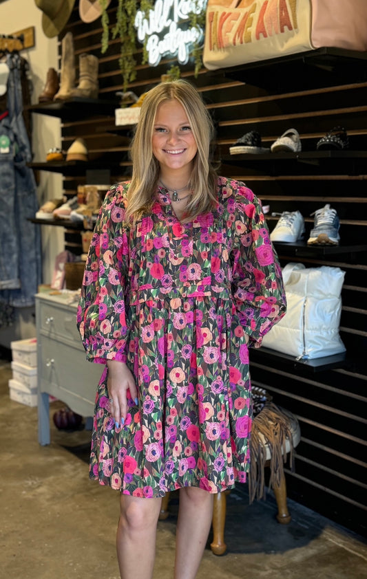 Lenny Floral Dress