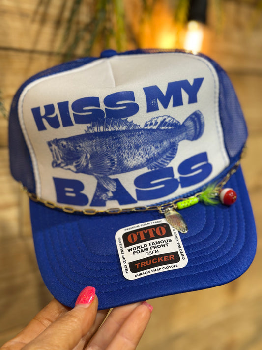 Kiss My BASS Trucker Hat