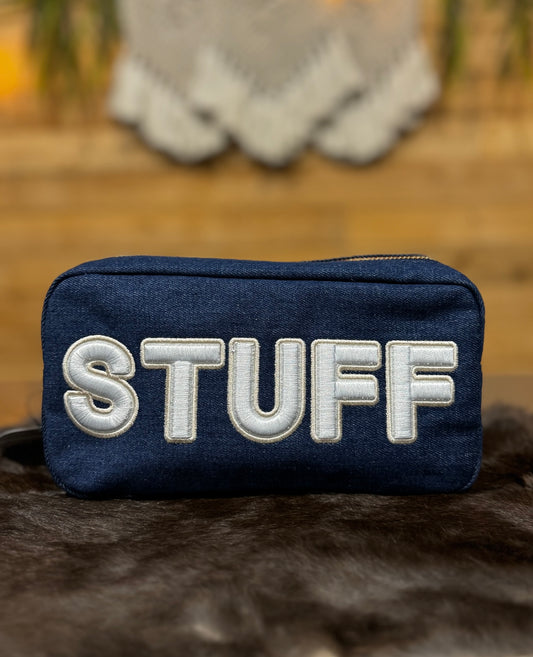 Denim "Stuff" Bag