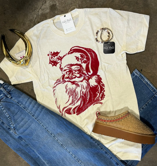 Vintage Santa Graphic Tee