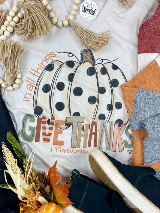 Give Thanks Pumpkin