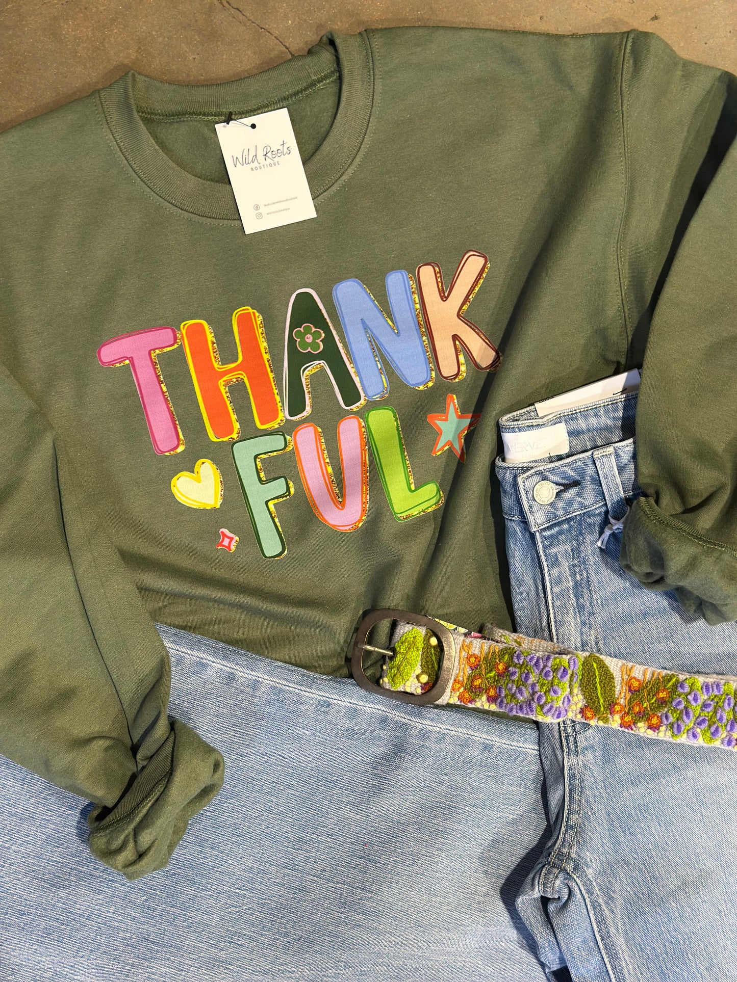 Bright Thankful Sweatshirt