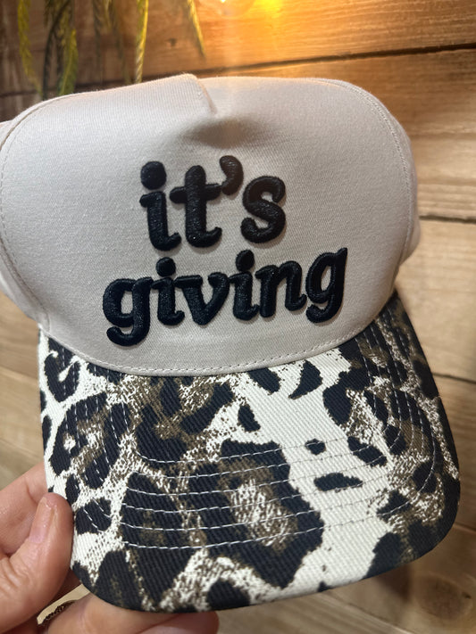 Its Giving Trucker Hat