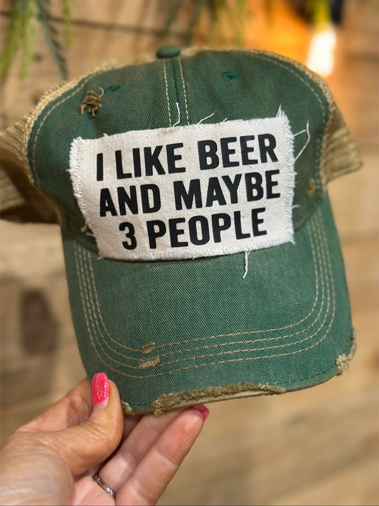 I Like Beer Ballcap