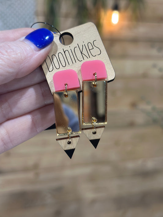 The Lil' Pencil Earrings