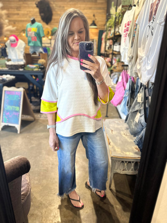 Gillian Colorblock Tunic