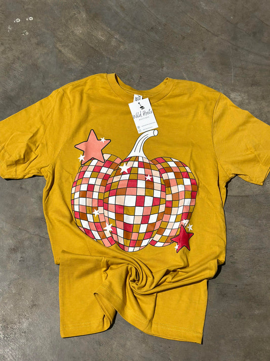 Disco Pumpkin Graphic Tee