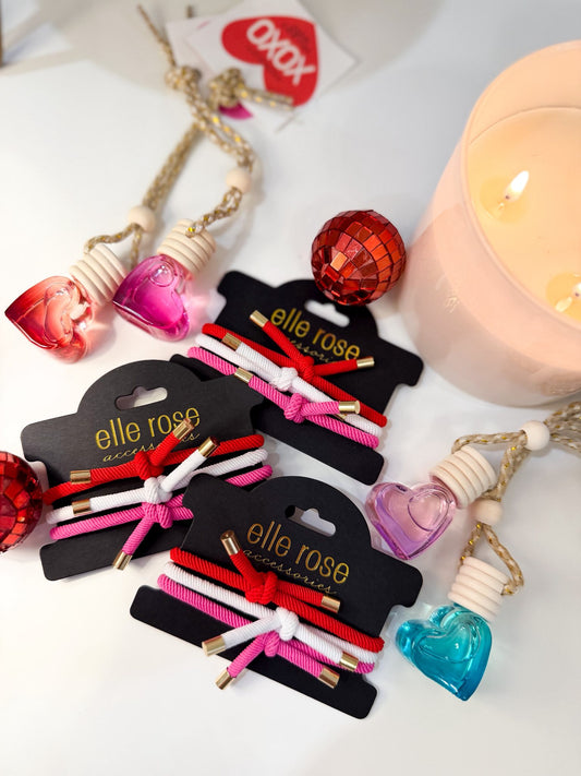 Valentine Hair Ties