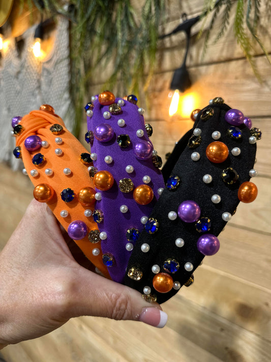 Halloween Beaded Headbands