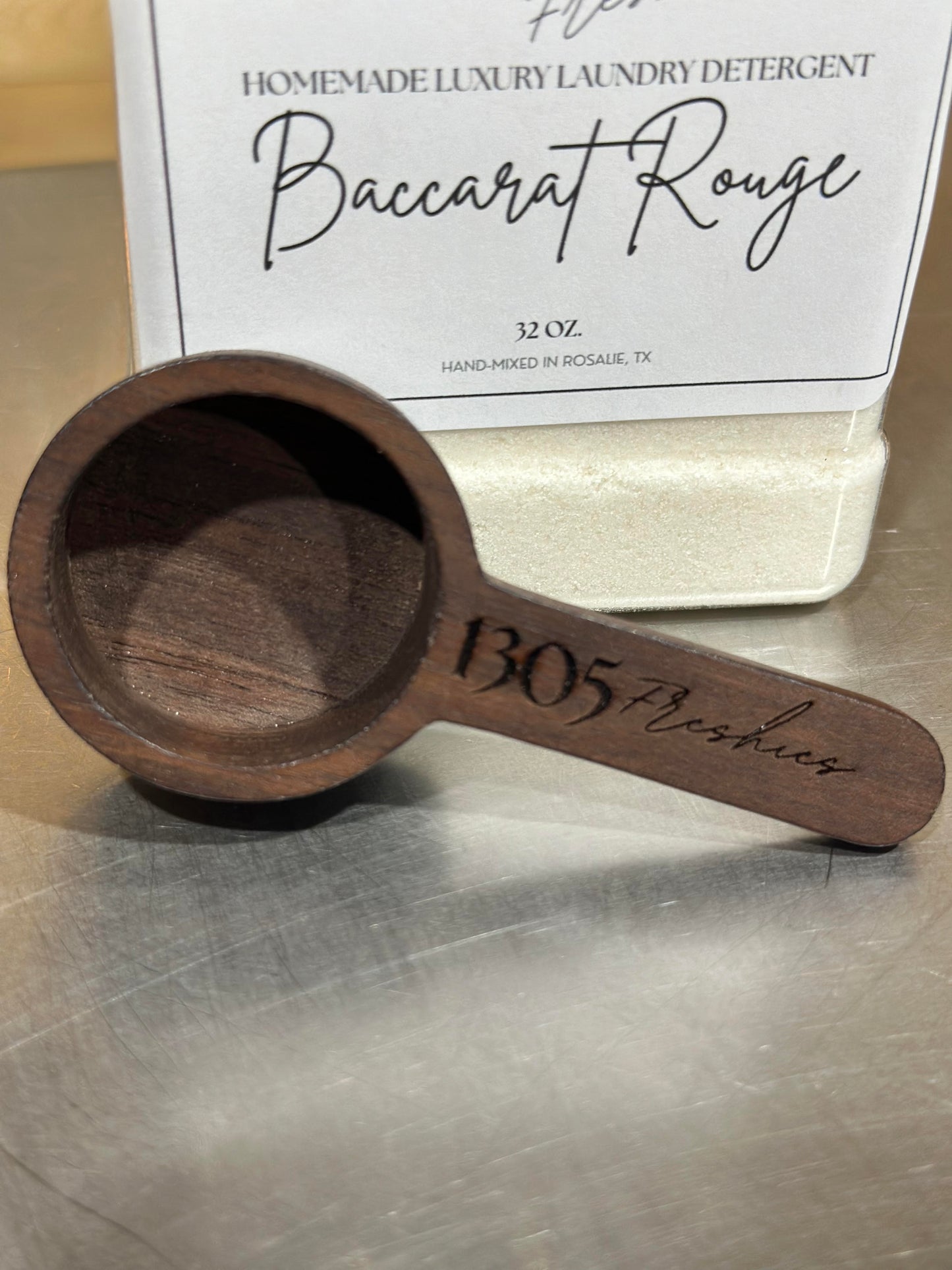 Wooden Laundry Scoop