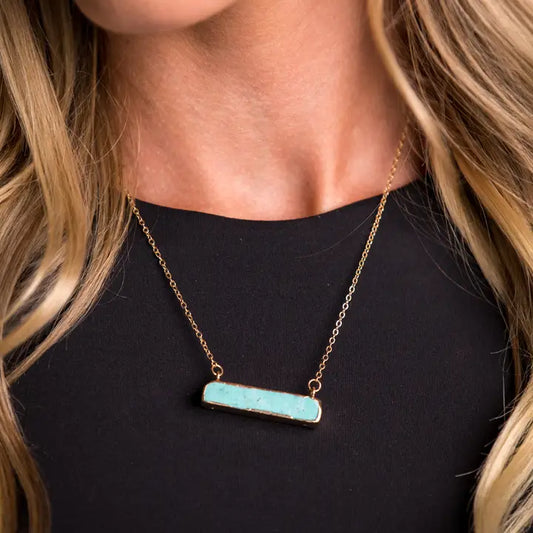 The Turquoise Stick Necklace