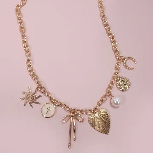 The Little Sun Charm Necklace