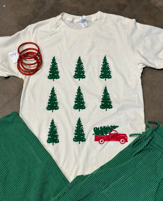 Christmas Truck Graphic Tee