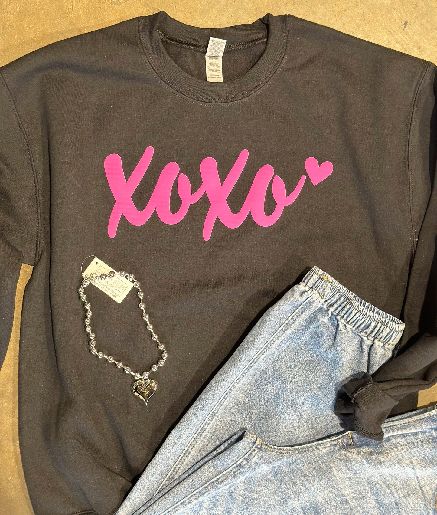 XOXO Puff Sweatshirt